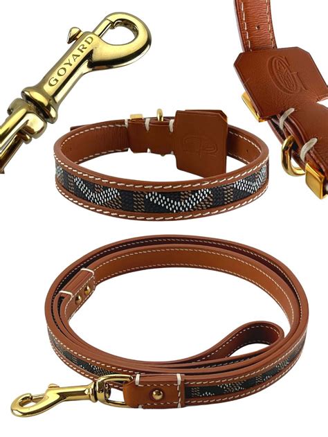 goyard dog collar for sale|goyard dog leash.